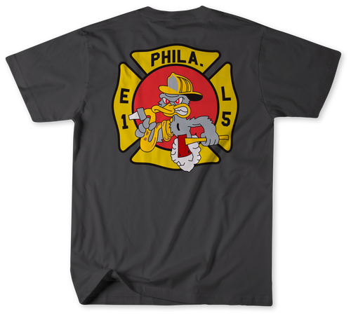 Unofficial  Philadelphia Fire Department Engine 1 Ladder 5 Shirt