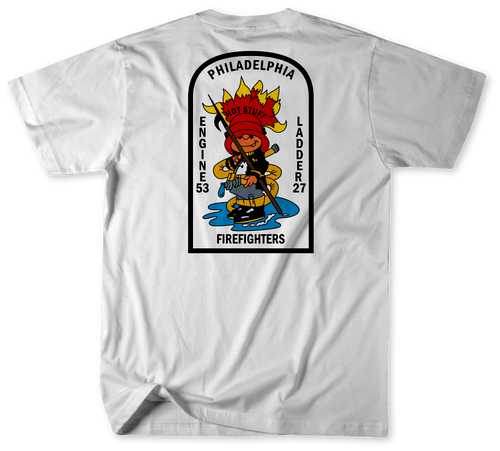  Unofficial  Philadelphia Fire Department Engine 53 Ladder 27 Shirt v2
