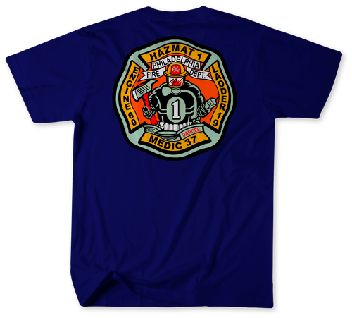 Unofficial Philadelphia Fire Department Engine 60 Ladder 19 Medic 37 Shirt