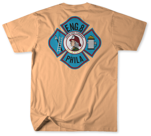 Unofficial Philadelphia Fire Department Engine 8, Tower Ladder 2, Medic 44 Shirt v4