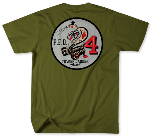 Unofficial Philadelphia Fire Department Engine 40, Ladder 4 and Medic 19 Shirt v1