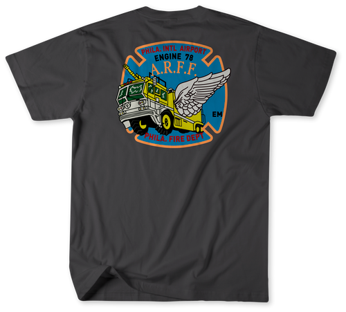 Unofficial Philadelphia Fire Department Engine 78, ARFF, and Medic 30 Shirt v1