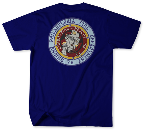 Unofficial Philadelphia Fire Department Engine 78, ARFF, and Medic 30 Shirt v3