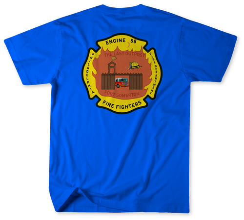 Unofficial Philadelphia Fire Department Engine 58 & Medic 54B Shirt v1