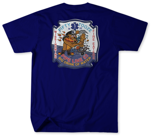 Unofficial Philadelphia Fire Department Engine 52 and Medic 32 Shirt v2