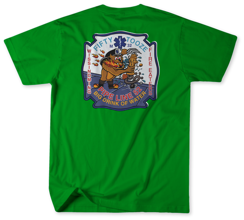 Unofficial Philadelphia Fire Department Engine 52 and Medic 32 Shirt v2