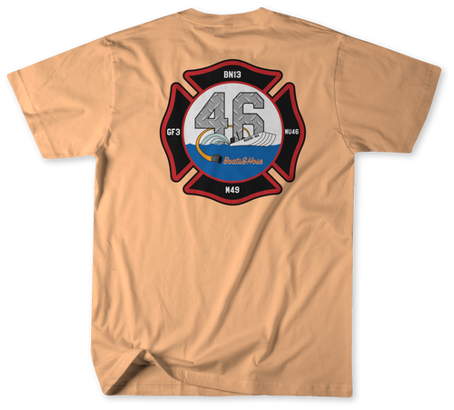 Unofficial Philadelphia Fire Department Foam 46, Battalion Chief 13 and Medic 49 Shirt v2
