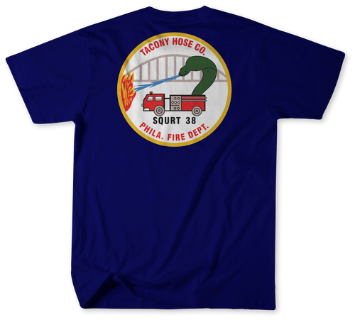 Unofficial Philadelphia Fire Department Water Tower 38 and Medic 47 Shirt v2
