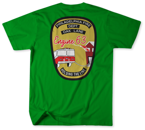 Unofficial Philadelphia Fire Department Engine 63 and Medic 56B Shirt