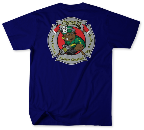 Unofficial Philadelphia Fire Department Engine 73 and Medic 33 Shirt