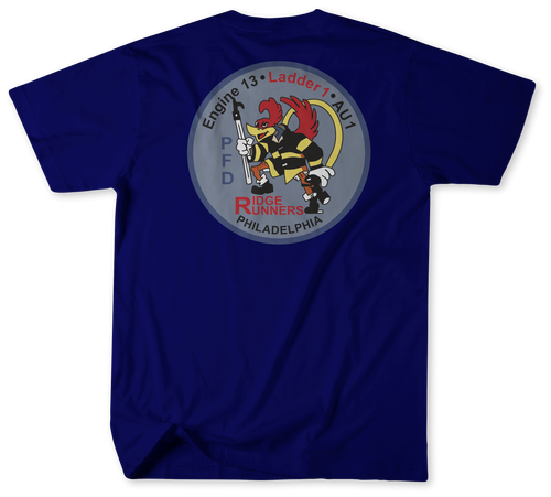 Unofficial Philadelphia Fire Department Engine 13, Ladder 1, and Medic 50 Shirt v4