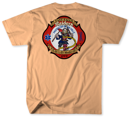 Unofficial Philadelphia Fire Department Squrt 35, Ladder 25 and Medic 16 Shirt v2