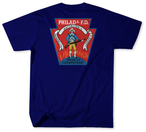 Unofficial Philadelphia Fire Department Engine 19, Tower Ladder 8, Deputy Chief 3, and Medic 28 Shirt v3