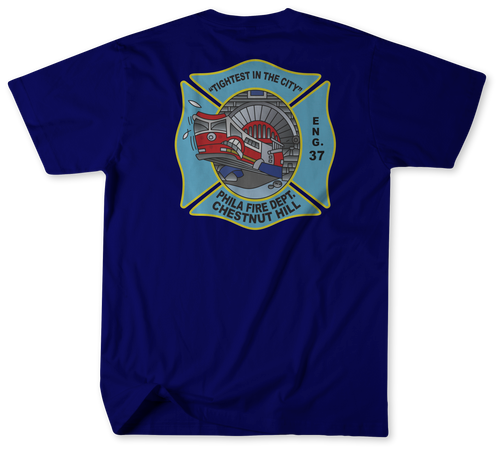 Unofficial Philadelphia Fire Department Engine 37 and Medic 61B Shirt