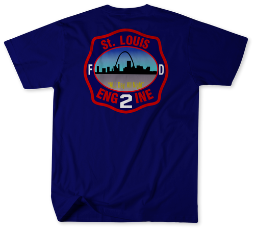 Unofficial St. Louis Fire Department Station 2 Shirt v3