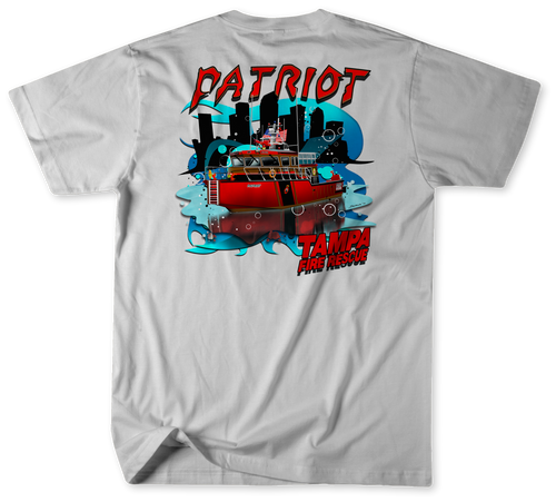 Tampa Fire Rescue Station 17 Patriot Shirt