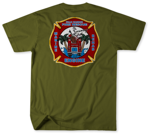 Unofficial Palm Harbor Fire Rescue Station 68 Shirt v2