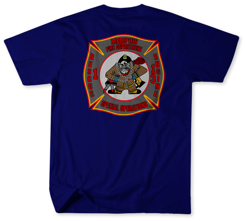 Unofficial Memphis Fire Services Station 13 Shirt v2