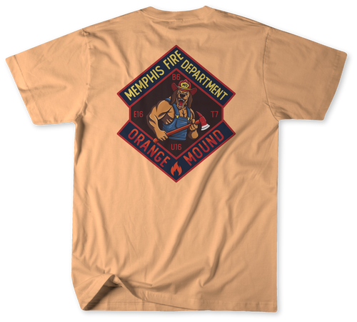 Unofficial Memphis Fire Services Station 16 Shirt v2