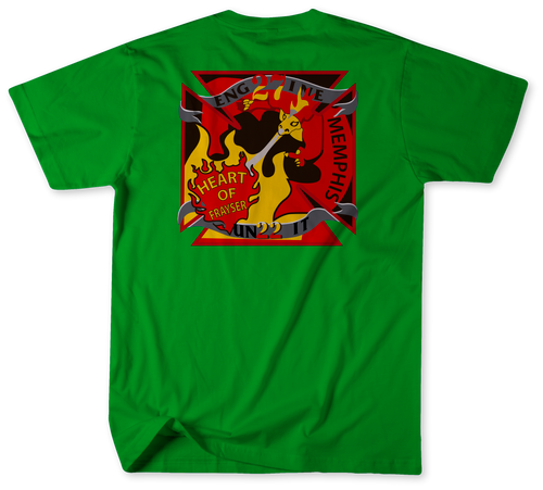Unofficial Memphis Fire Services Station 22 Shirt v2