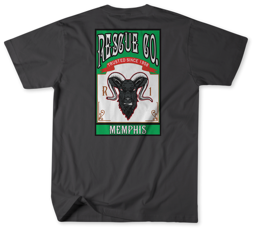 Unofficial Memphis Fire Services Station 25 Shirt v4