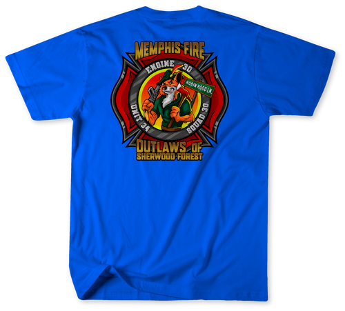 Unofficial Memphis Fire Services Station 30 Shirt v1