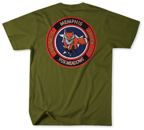 Unofficial Memphis Fire Services Station 35 Shirt 