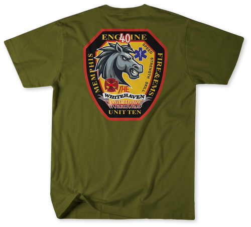 Unofficial Memphis Fire Services Station 40 Shirt