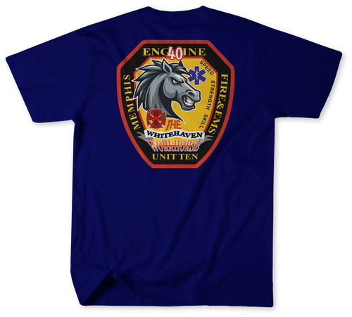 Unofficial Memphis Fire Services Station 40 Shirt