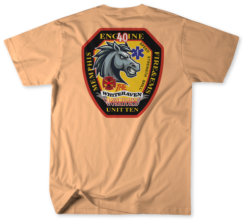 Unofficial Memphis Fire Services Station 40 Shirt