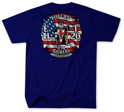 Unofficial Memphis Fire Services Station 41Shirt