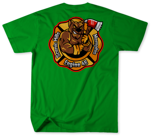Unofficial Memphis Fire Services Station 46 Shirt