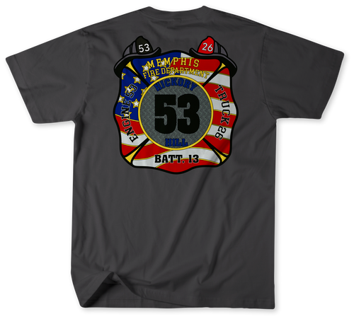 Unofficial Memphis Fire Services Station 53 Shirt