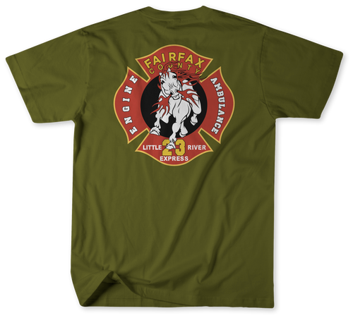 Unofficial Fairfax County Fire Rescue Station 23 Shirt 