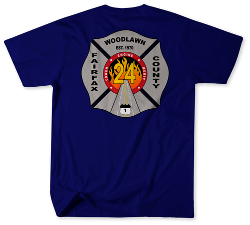Unofficial Fairfax County Fire Rescue Station 24 Shirt 