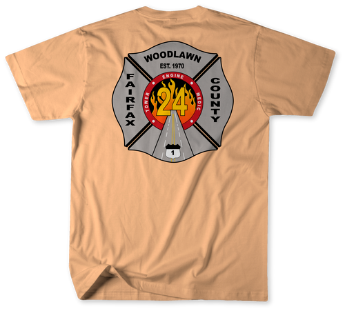 Unofficial Fairfax County Fire Rescue Station 24 Shirt 