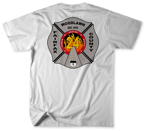 Unofficial Fairfax County Fire Rescue Station 24 Shirt 