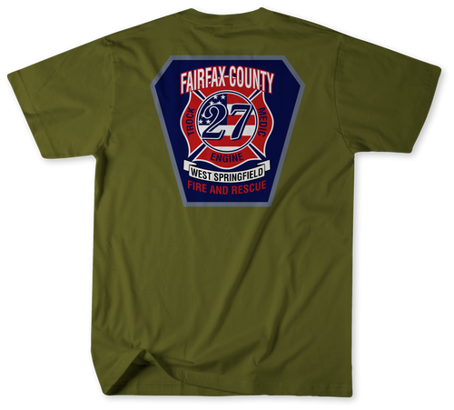 Unofficial Fairfax County Fire Rescue Station 27 Shirt 