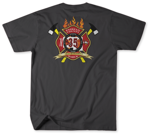 Unofficial Fairfax County Fire Rescue Station 35 Shirt