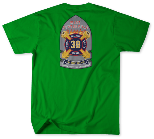 Unofficial Fairfax County Fire Rescue Station 38 Shirt 