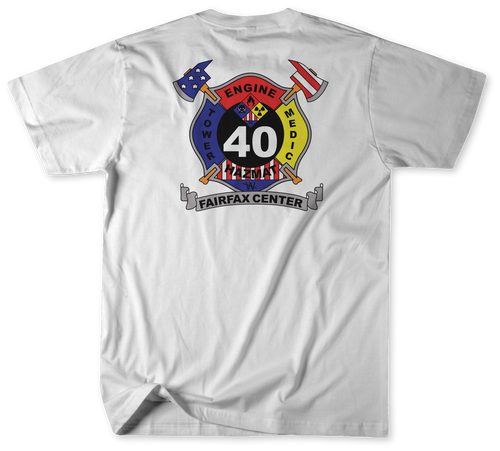 Unofficial Fairfax County Fire Rescue Station 40 Shirt 