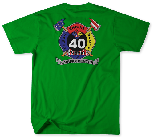 Unofficial Fairfax County Fire Rescue Station 40 Shirt 