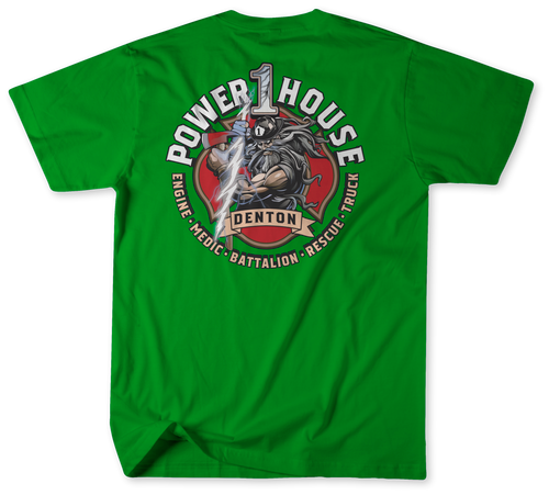 Unofficial Denton Fire Department Station 1 Shirt 