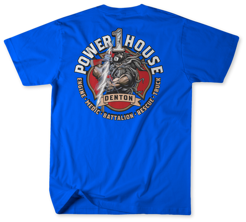 Unofficial Denton Fire Department Station 1 Shirt 