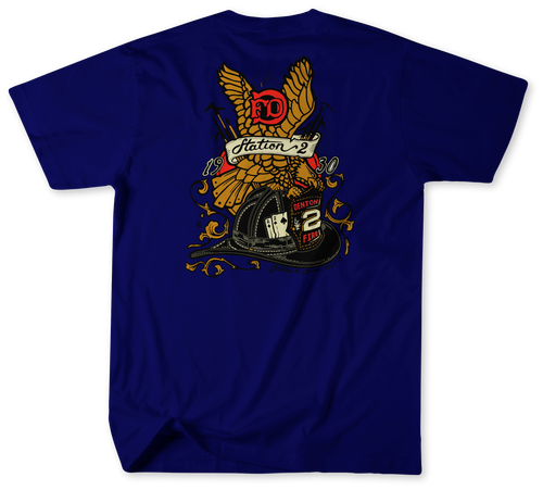 Unofficial Denton Fire Department Station 2 Shirt 