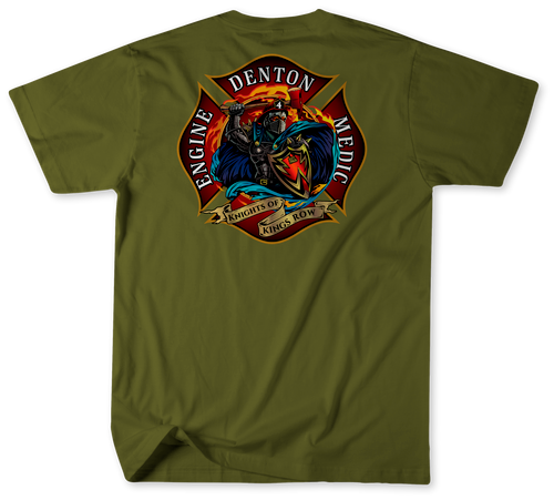 Unofficial Denton Fire Department Station 4 Shirt 