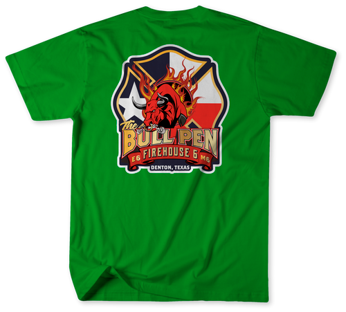  Unofficial Denton Fire Department Station 6 Shirt 