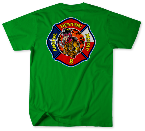 Unofficial Denton Fire Department Station 8 Shirt 
