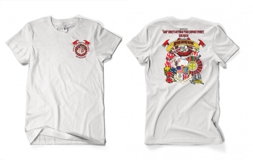 RAF Bentwaters Fire Department Reunion Shirt RAF Bentwaters Fire Department Reunion Shirt