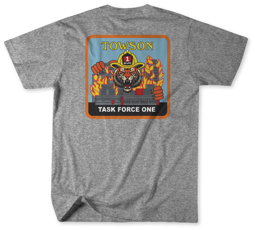 Unofficial Baltimore County Fire Department Station 1 Shirt v1